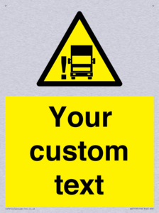 Custom warning blindspot